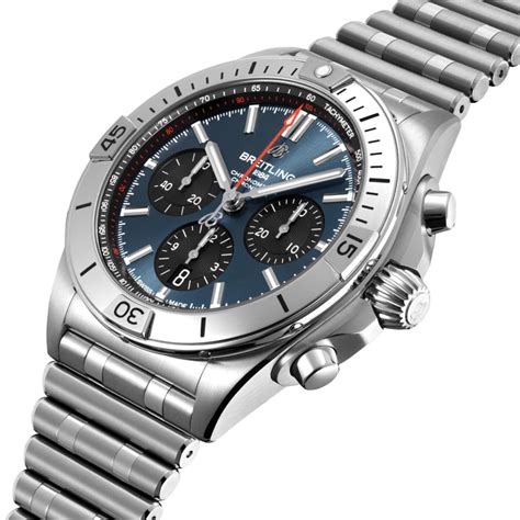 breitling chronomat steel bracelet|breitling chronomat 42 men's watch.